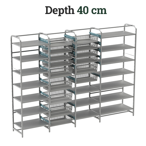 depth 40 cm